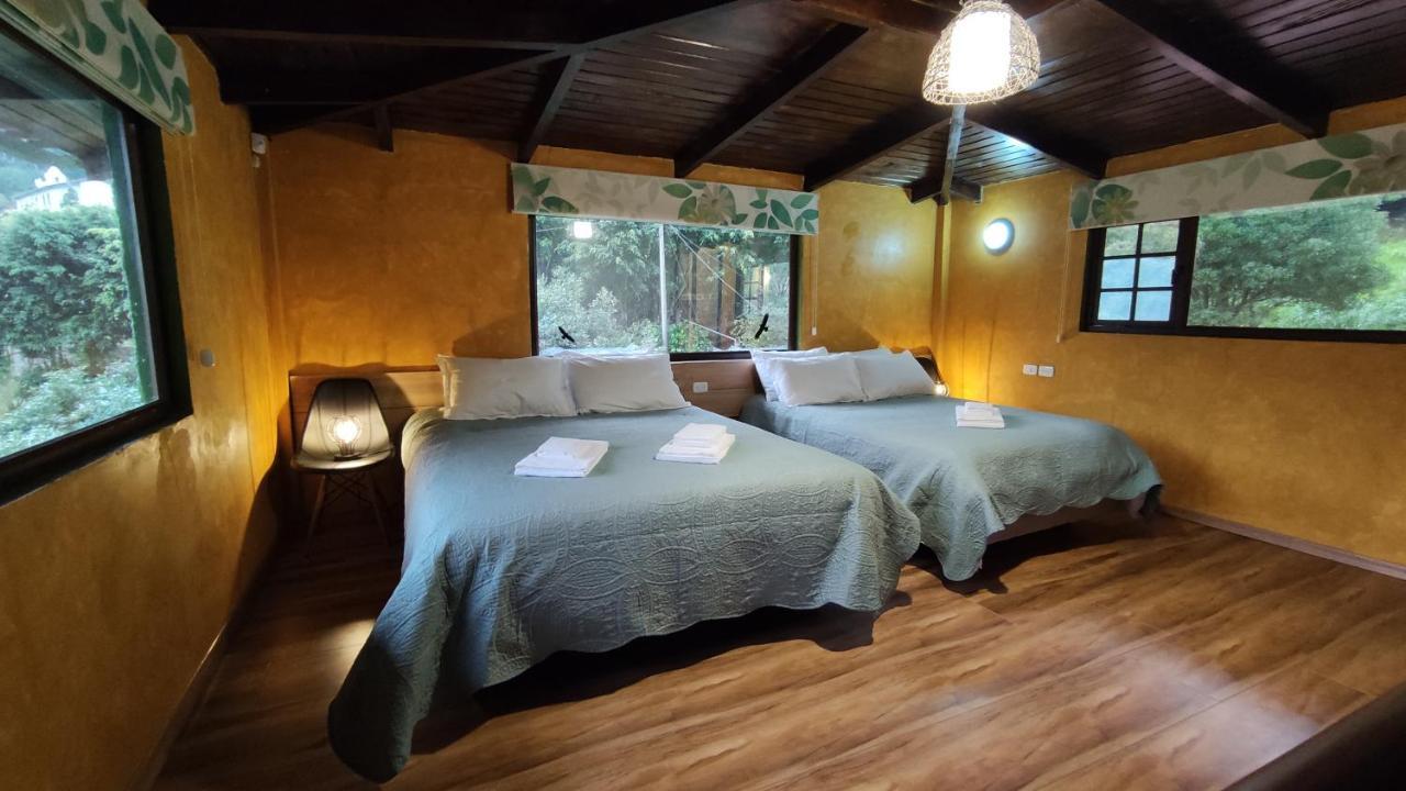 "Casa Verde" En Banos De Agua Santa Con Vista Al Volcan Tungurahua Kültér fotó
